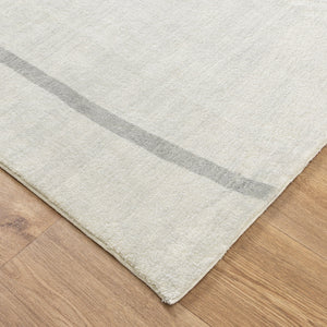 Cloud Watercolour Cream Blue Washable Rug