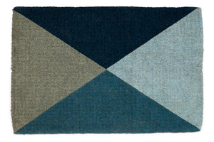 100% Coir Door Mat - Blue Flag 90x60cm - Floorsome - Door Mat