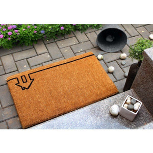 100% Coir Door Mat - Ghar 75x45cm - Floorsome - Door Mat