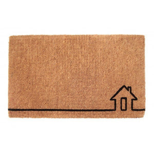 100% Coir Door Mat - Ghar 75x45cm - Floorsome - Door Mat