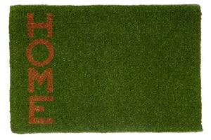 100% Coir Door Mat - Green Home 90x60cm - Floorsome - Door Mat