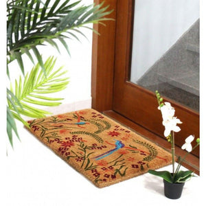 100% Coir Door Mat - Vivid Multicolour 75x45cm - Floorsome - Door Mat