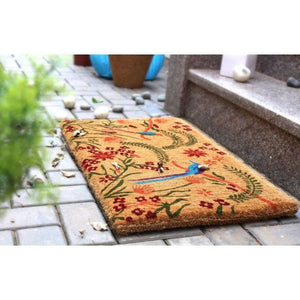 100% Coir Door Mat - Vivid Multicolour 75x45cm - Floorsome - Door Mat