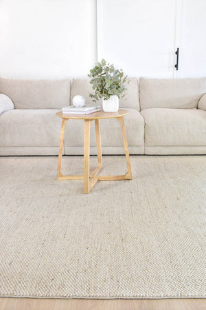 Mellura Earth Linen Wool Rug