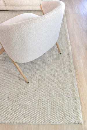 Mellura Earth Linen Wool Rug