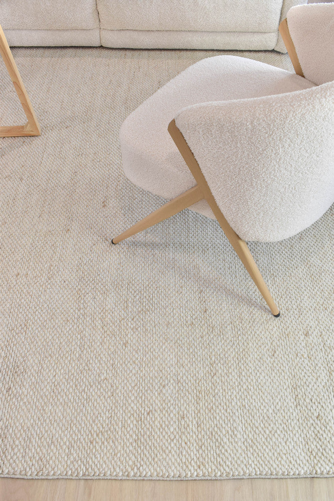 Mellura Earth Linen Wool Rug