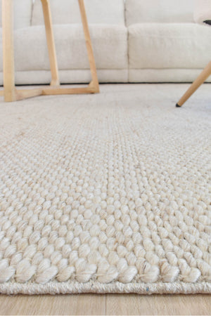 Mellura Earth Linen Wool Rug