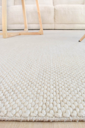 Mellura Pearl Wool Rug