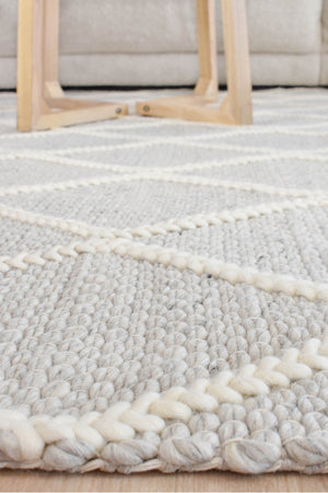 Mellura Stone Wash Wool Rug