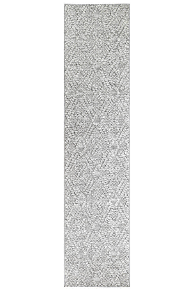 Colorado Diamonds Runner Light Grey