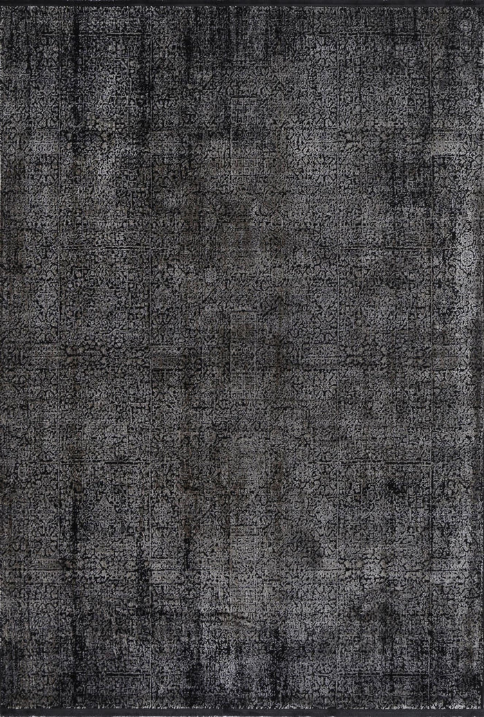 Brooklyn Distressed Oriental Pewter Rug