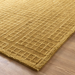 Abasco Citron Knitted Wool Rug