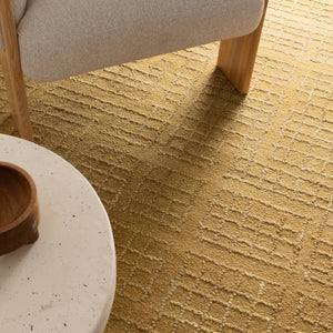 Abasco Citron Knitted Wool Rug