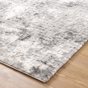 Jade Abstract Grey Rug - JADE003