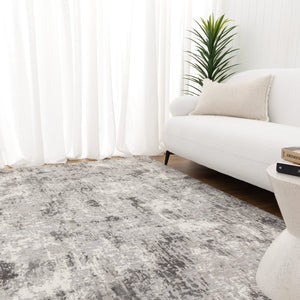 Jade Abstract Grey Rug - JADE003