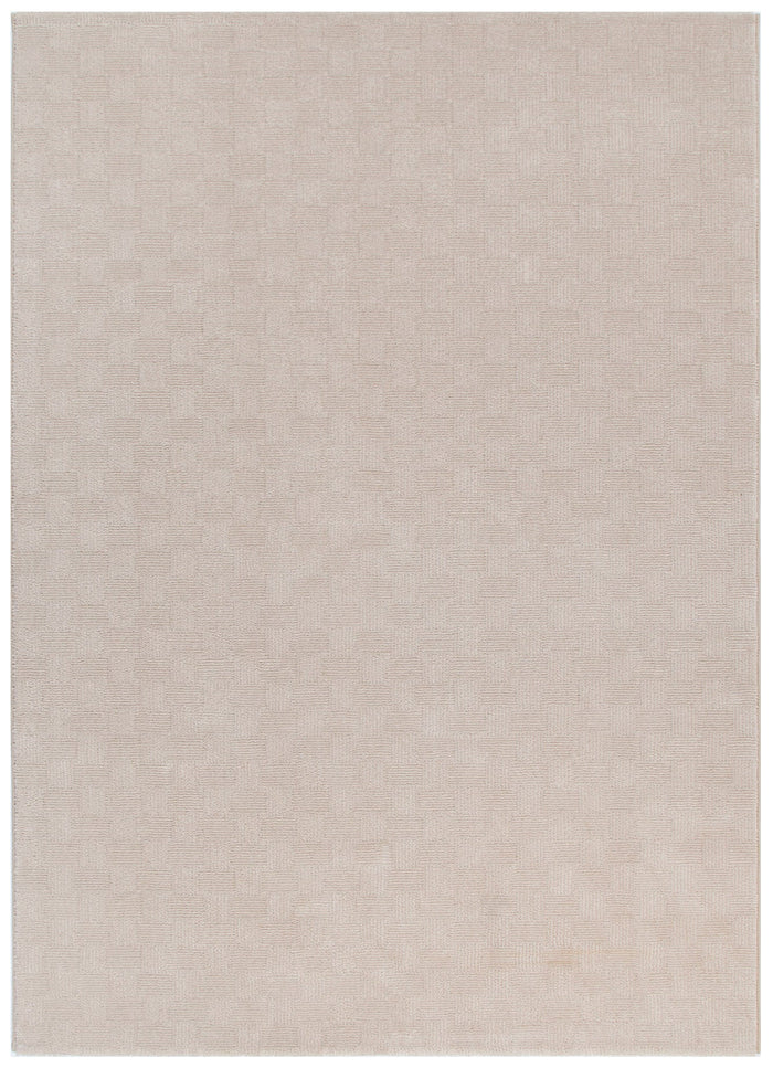 Lara Checkers Beige Rug