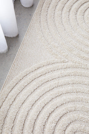 Lotus Carl Beige Runner Rug