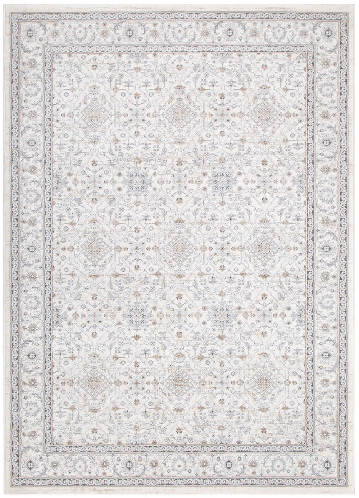 Maya Traditional Border Cream and Beige Rug - M103