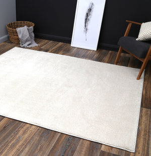 Montana Cream Plush Rug - 4414 CREAM