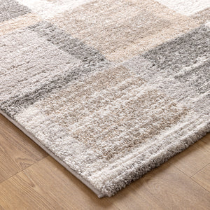 Nola Squares Neutral Rug