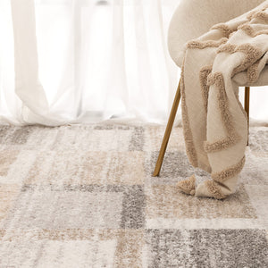 Nola Squares Neutral Rug