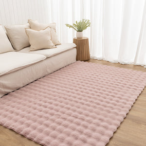 Purity Washable Rug Rose Pink