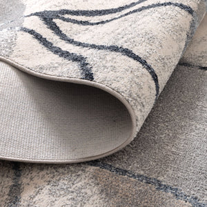 Santana Rhythm Grey Blue Rug