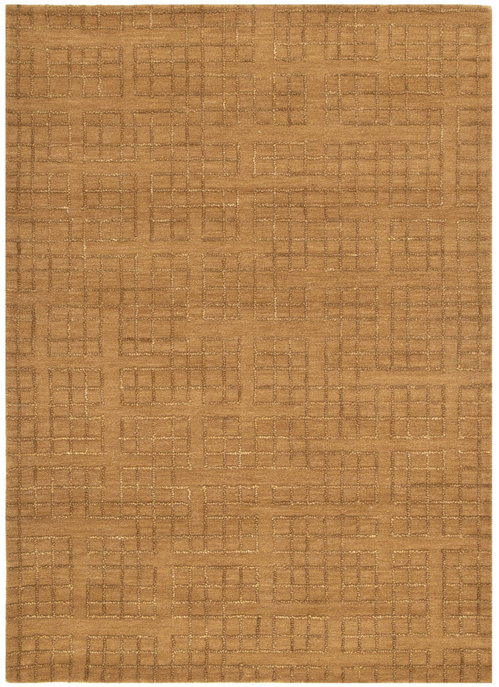 Abasco Sudan Brown Knitted Wool Rug