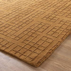 Abasco Sudan Brown Knitted Wool Rug