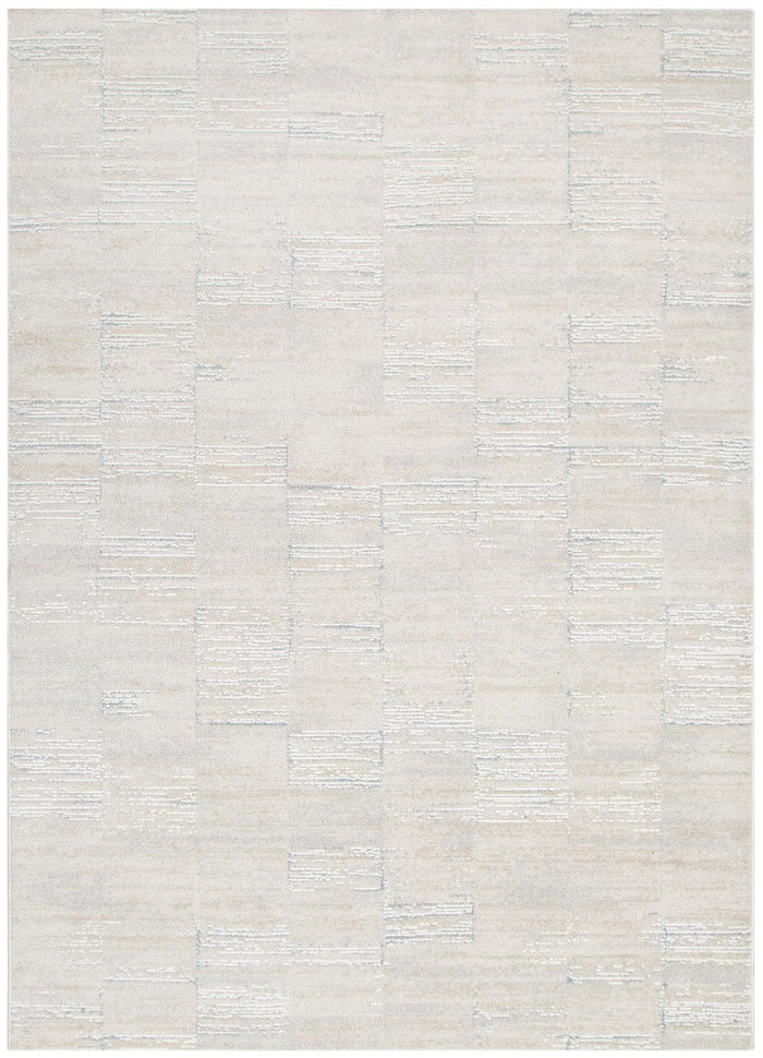 Trend Distressed Beige and Grey Rug - T300