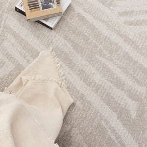 Toscana Geo Lines Beige Cream Rug - TOS1