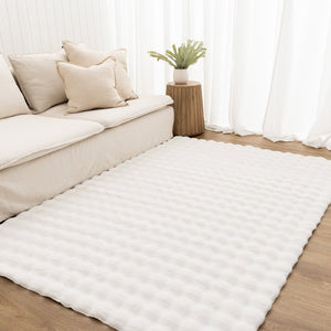 Purity Washable Rug White