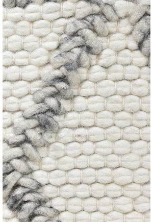 Acadian White Silver - Floorsome - FLATWEAVE