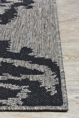 Alaska Brown Black Rug 5605 - J48H - Floorsome - INDOOR/OUTDOOR