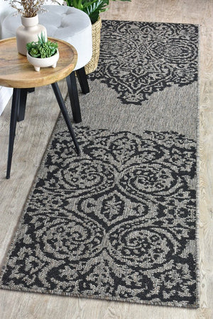 Alaska Brown Black Rug 5605 - J48H - Floorsome - INDOOR/OUTDOOR