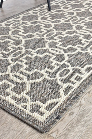 Alaska Brown Cream Rug 208 - W71E - Floorsome - INDOOR/OUTDOOR