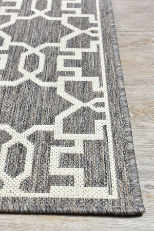 Alaska Brown Cream Rug 208 - W71E - Floorsome - INDOOR/OUTDOOR