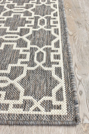 Alaska Brown Cream Rug 208 - W71E - Floorsome - INDOOR/OUTDOOR