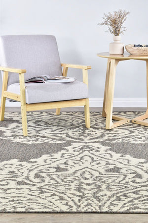 Alaska Brown Cream Rug 5605 - W71E - Floorsome - INDOOR/OUTDOOR