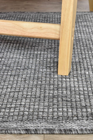 Alaska Dark Grey Rug 1303 - DM9E - Floorsome - INDOOR/OUTDOOR