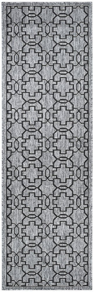 Alaska Grey Black Rug 208 - DM9E - Floorsome - INDOOR/OUTDOOR