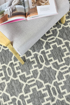 Alaska Grey Cream Rug 208 - GU6E - Floorsome - INDOOR/OUTDOOR