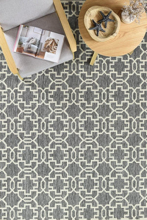 Alaska Grey Cream Rug 208 - GU6E - Floorsome - INDOOR/OUTDOOR