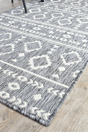 Alaska Grey Cream Rug 3333 - GU6E - Floorsome - INDOOR/OUTDOOR