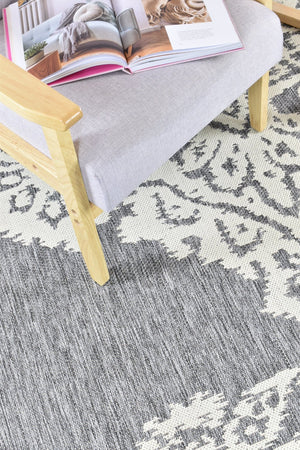 Alaska Grey Cream Rug 5605 - GU6E - Floorsome - INDOOR/OUTDOOR