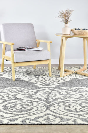 Alaska Grey Cream Rug 5605 - GU6E - Floorsome - INDOOR/OUTDOOR