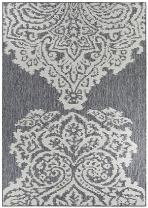 Alaska Grey Cream Rug 5605 - GU6E - Floorsome - INDOOR/OUTDOOR