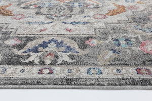 Alexander Transitional Grey Rug - Floorsome - Rug