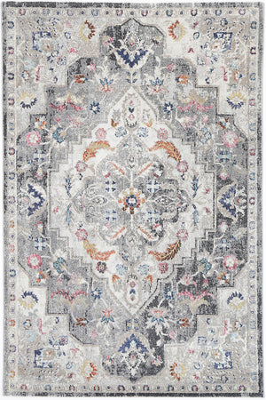 Alexander Transitional Grey Rug - Floorsome - Rug