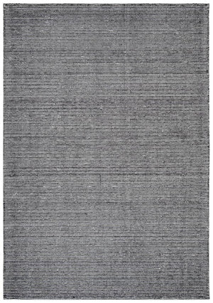 Allure Black Cotton Rayon Rug - Floorsome - Modern